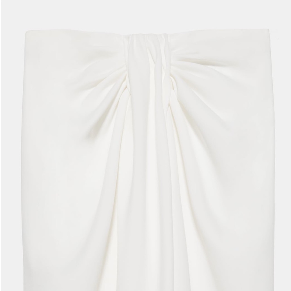 ZARA Knotted Pareo Skirt - Picture 13 of 14